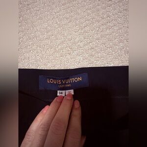 Louis Vuitton Uniforms Black Tailored Trousers Size 34